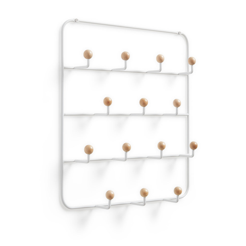 Umbra Estique multi organizer, white/oak